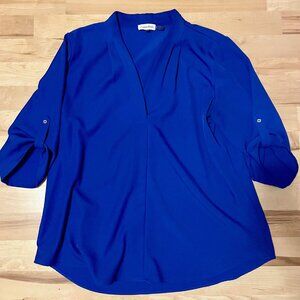 Calvin Klein v-neck blouse